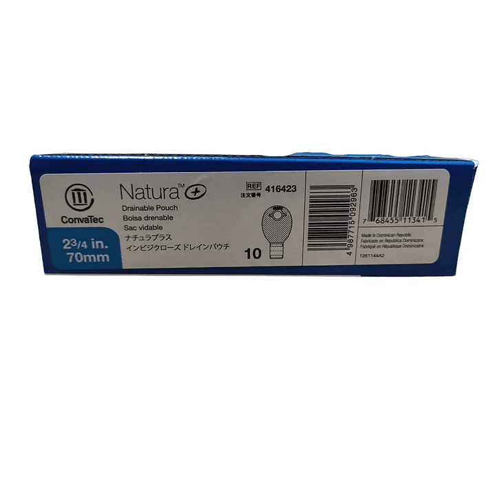 Bolsas Surfit Natura Flex Convatec 70mm Cajax10 PACK X2 8