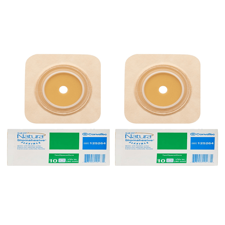 Placa Barrera Surfit Natura 45mm Convatec  Caja X10 PACK X2 1