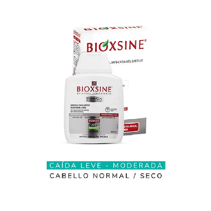 Bioxcin Shampoo Cabello Normal a Seco Anticaída 300 ml 2