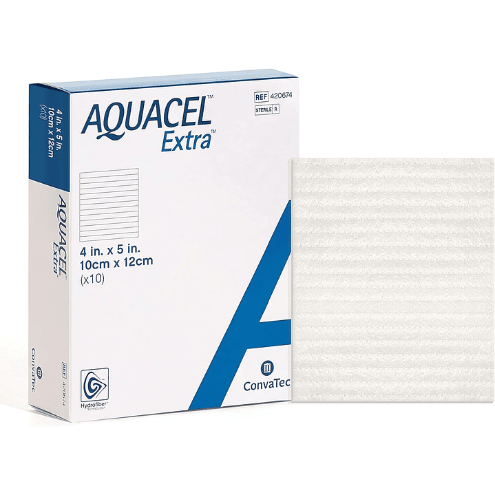 Aposito Aquacel Extra 10cmx10cm Convatec Caja x10 1