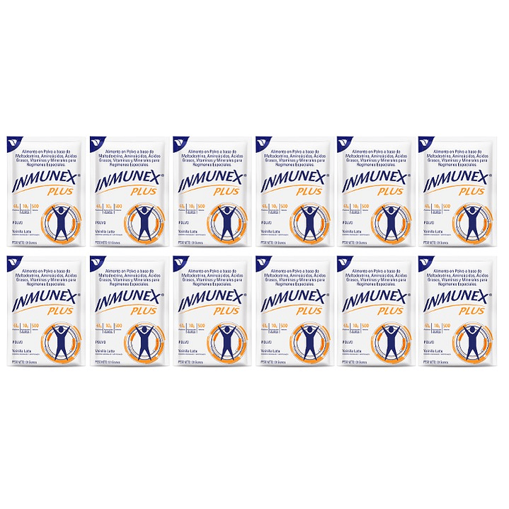 Inmunex Plus Polvo Vainilla Sachet 131g  4
