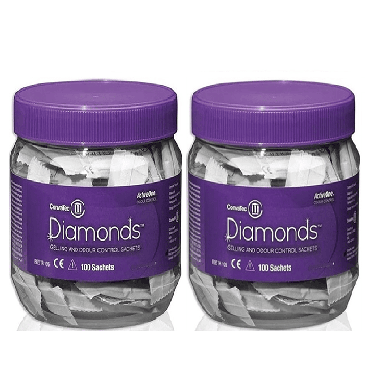 Diamonds Gelificante Control Anti Olor Ostomia Convatec x100 Pack x2 1