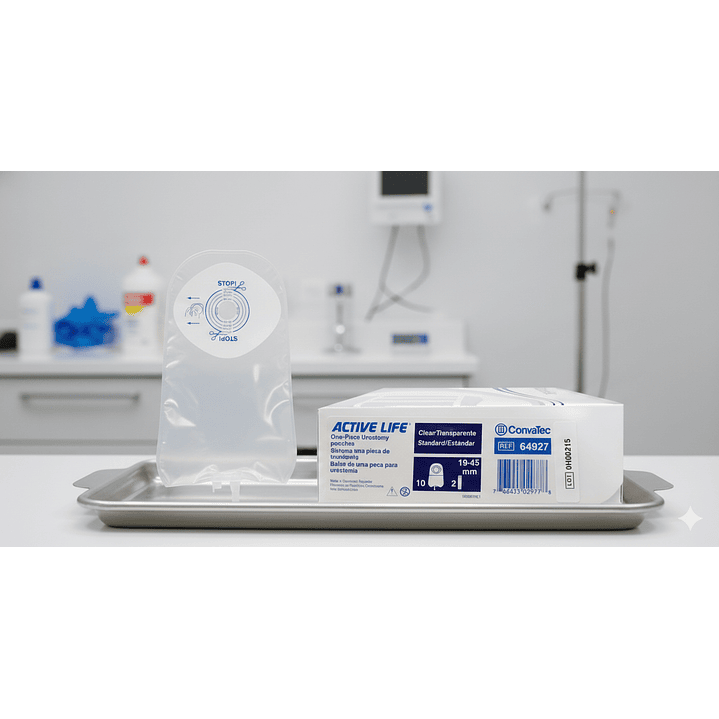 Bolsa Urostomía Active Life Convatec 19mm x10 Pack x2 5