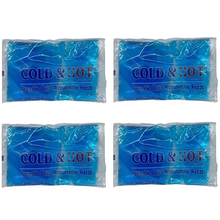 Compresa Frio Calor Gel 25.5x11.5 Terapia Lesiones Golpes  Pack x4 1