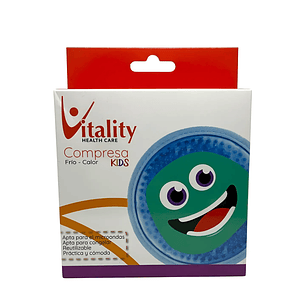 COMPRESA REDONDA KIDS 10 CM VITALITY