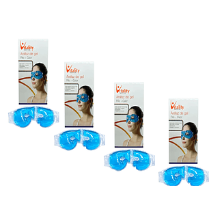 Antifaz De Gel Frio Calor Vitality Pack x4