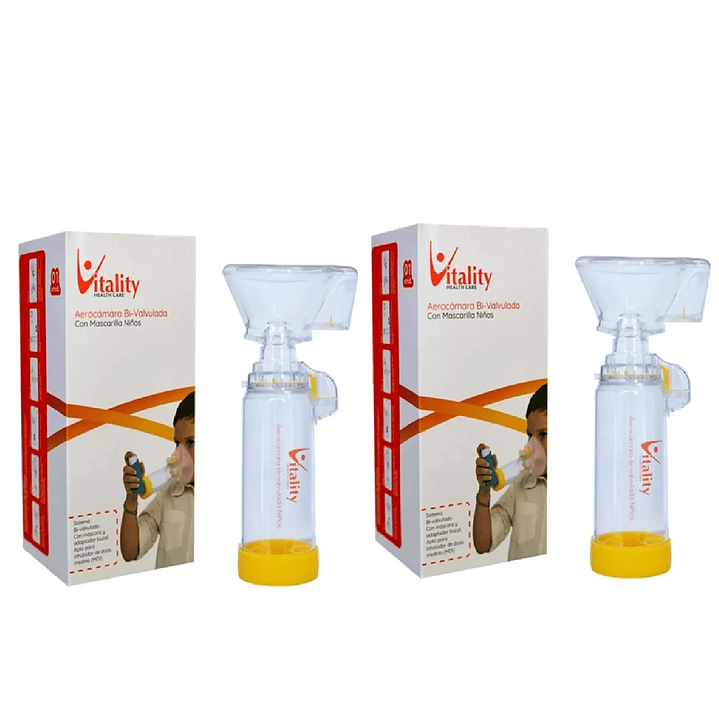 Aerocamara Vitality Bi-valvulada Infantil Pack x2 1