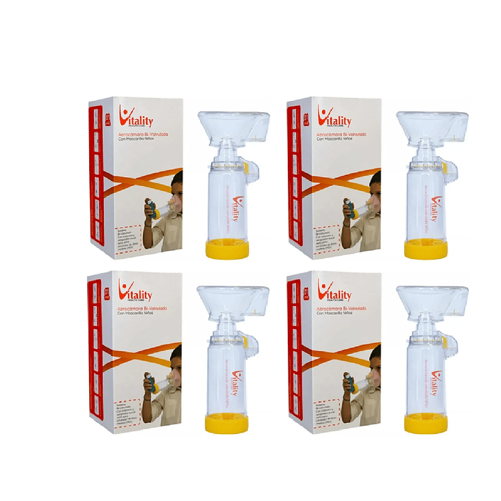 Aerocamara Vitality Bi-valvulada Infantil Pack x4 1