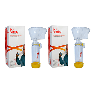 Aerocamara Vitality Bivalvulada Adultos Pack x2