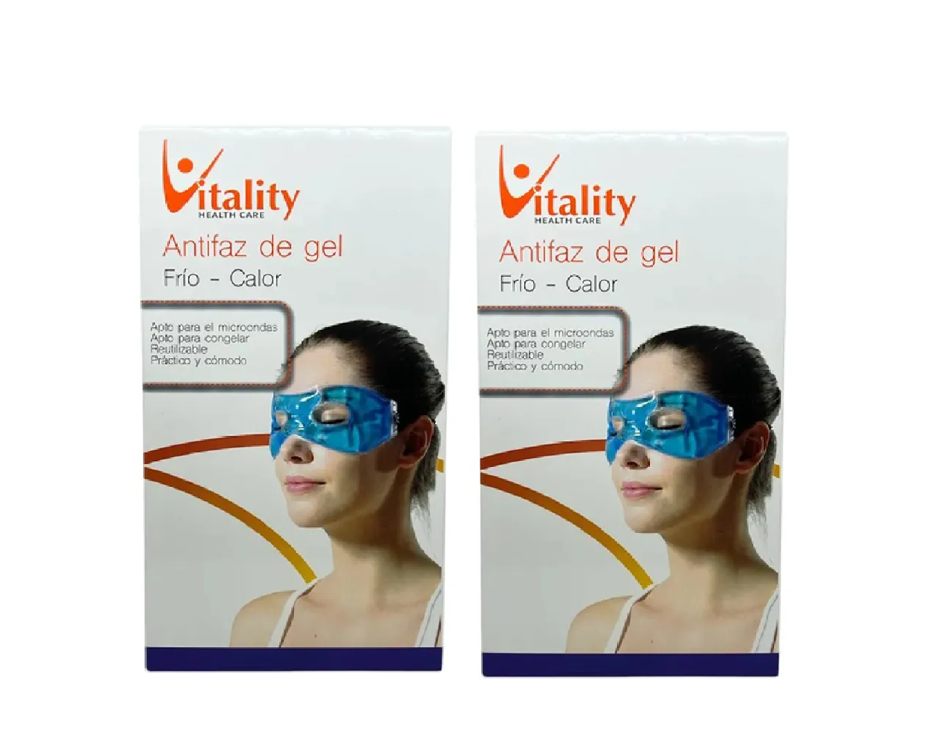 Antifaz Gel Frío Calor Vitality Pack x2