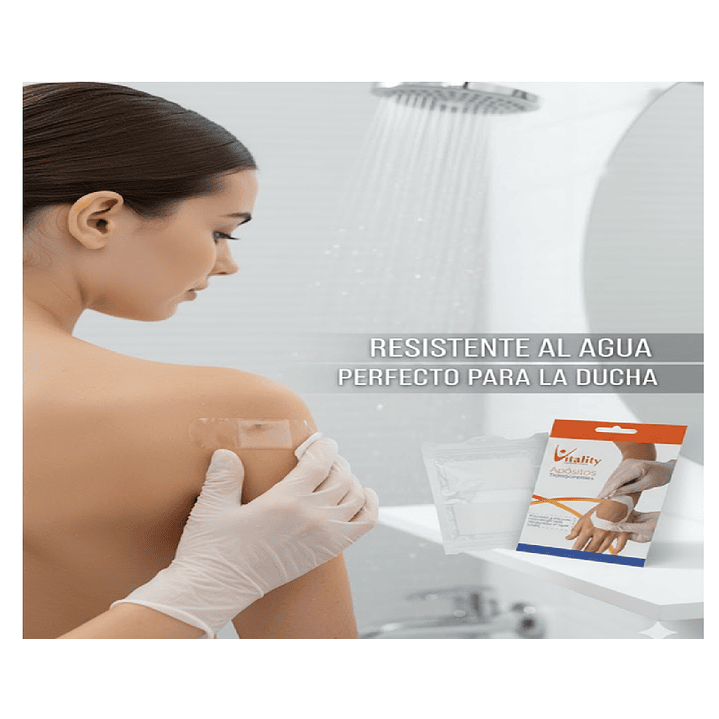 Apositos Transparentes Vitality 6x7cm 3 Unidades Pack x4 6