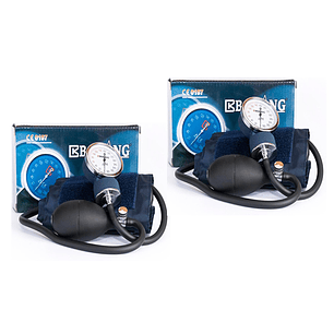 Fonendoscopio + Toma Presión Aneroide + Estuche Bokang Pack x2