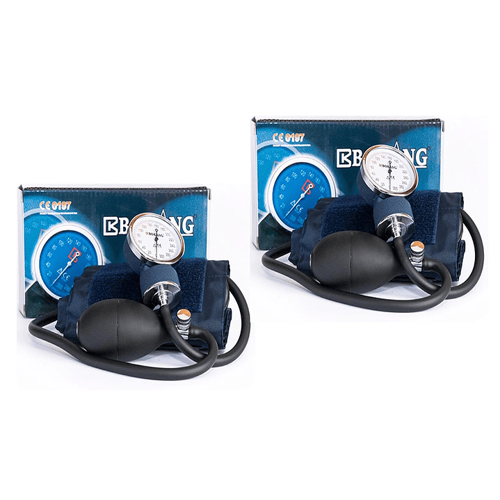 Fonendoscopio + Toma Presión Aneroide + Estuche Bokang Pack x2 1