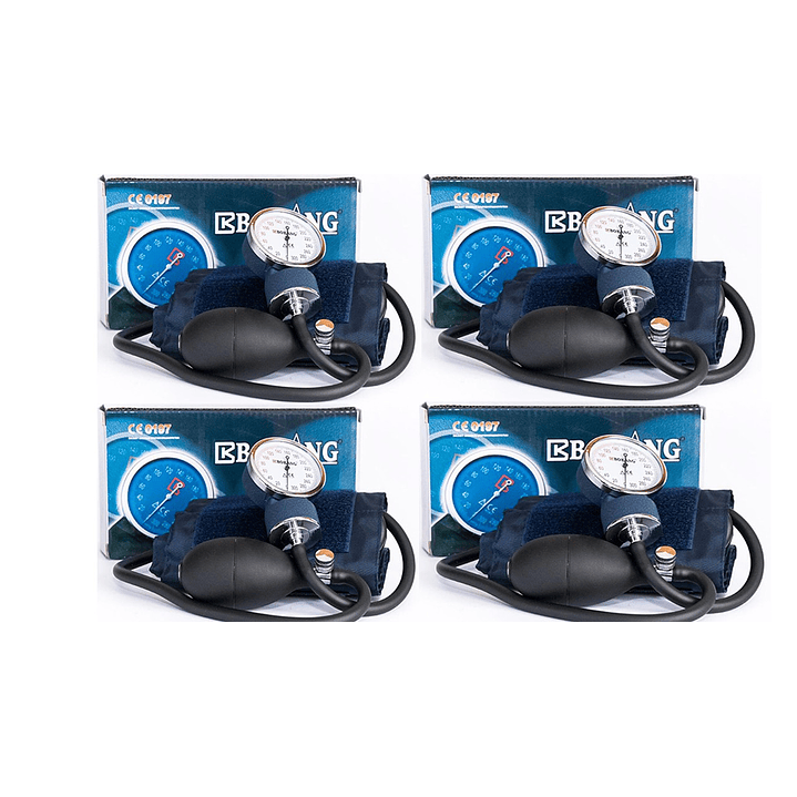 Fonendoscopio + Toma Presión Aneroide + Estuche Bokang  Pack x4 1