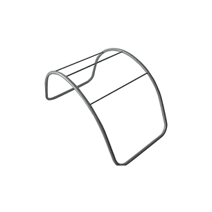 Alzador Alza Ropa Curvo Ligero