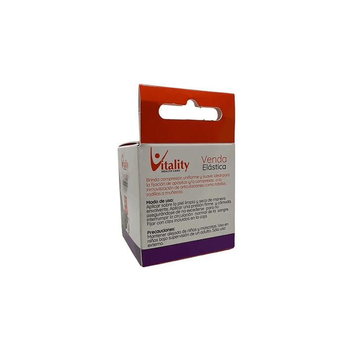 Venda Autoadherente Vitality Color Piel 5cm x 4.5m Color Beige Pack x5 3