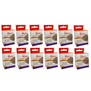 Venda Autoadherente Vitality Color Piel 5cm x4.5 m Color Beige Pack x12