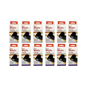 Venda Autoadherente Vitality 10cm x 4.5m Color Negro Pack x12