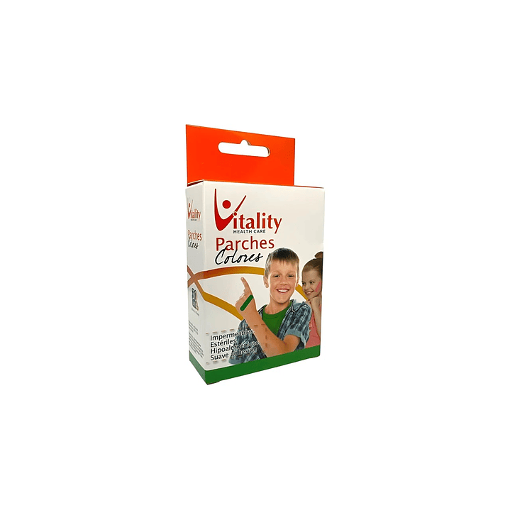 Parches Color Verde Vitality X30 Unidades Pack x10 6
