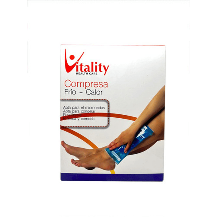 Compresa Gel Frio Calor Vitality 12,7 X 17,8cm Pack x2 2