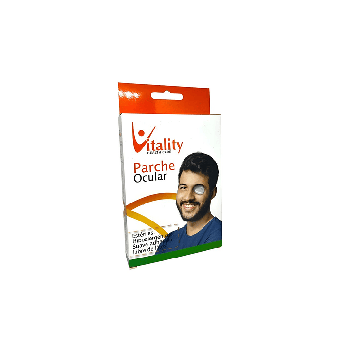 Parche Ocular Adulto Esteril Vitality Caja X12 1