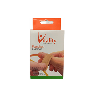 Parche Clásico Ultradelgado Vitality X20 Unidades