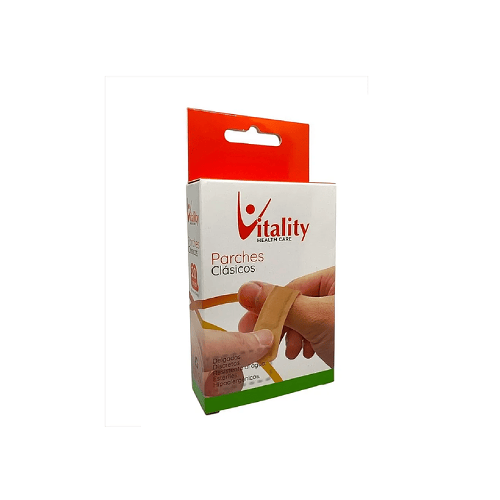 Parche Clásico Ultradelgado Vitality X20 Unidades 3