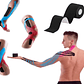 Cinta Adhesiva Neuromuscular Tape Kinesiologia Hub 5cm X 5m Color Negro - Miniatura 3