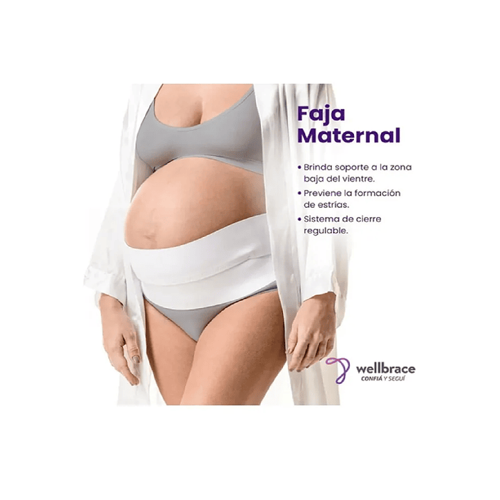 Faja Soporte Maternal Preparto 3