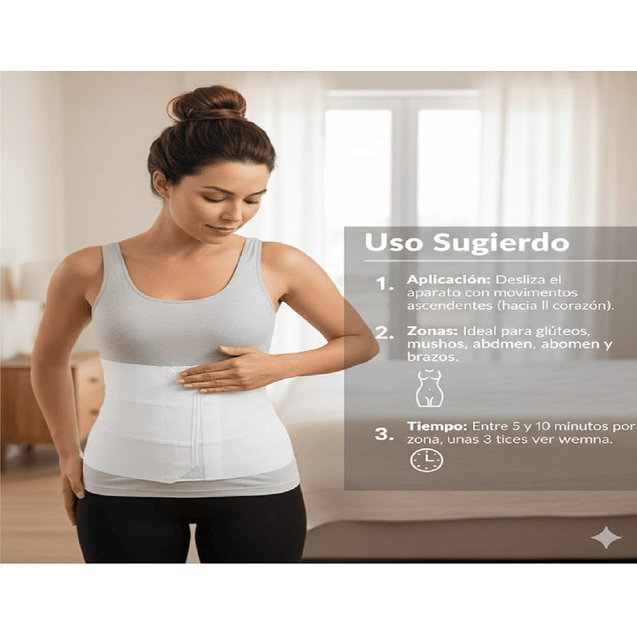 Faja Plush 3 Bandas Postparto Postoperatoria  4