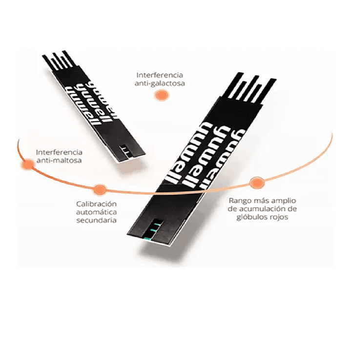 Tiras Reactivas Yuwell Accusure 582 x50 2