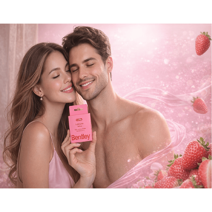 Gel Lubricante Frutilla 4 g Caja x3 Sachet 5