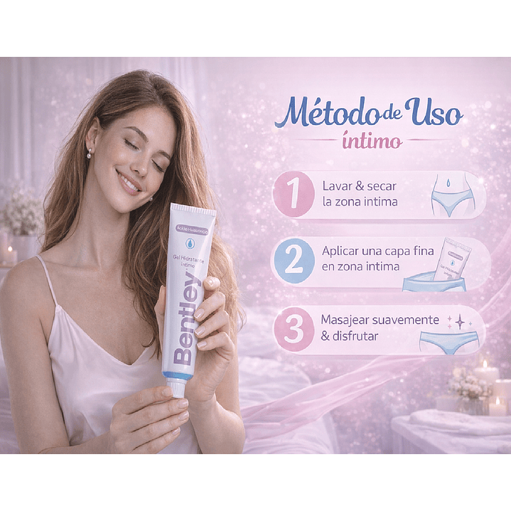 Gel Hidratante Clinic Acido Hialurónico Bentley 50gr Pack x2 6