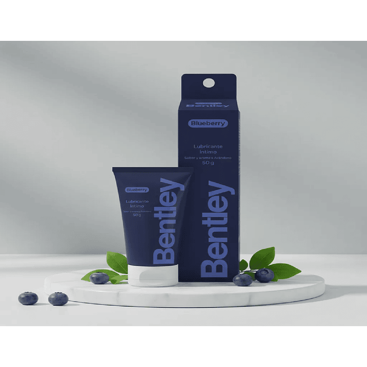 Bentley Blueberry Gel Lubricante Íntimo 50 g 7