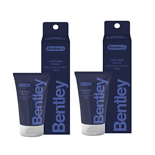 Bentley Blueberry Gel Lubricante Intimo 50 Gr Pack x2