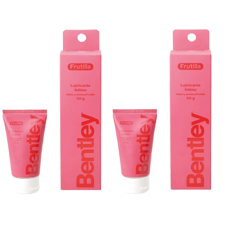 Gel Lubricante Intimo Frutilla 50g  Pack x2 1
