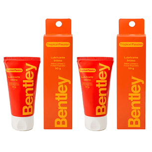 Gel Lubricante Bentley Tropical 50 Gr  Pack x2