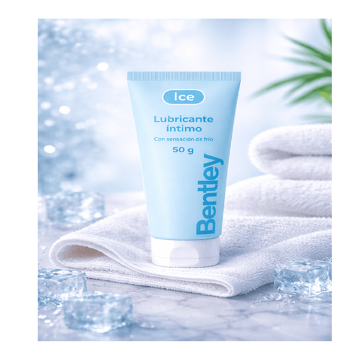 Bentley Gel Lubricante Íntimo Ice 50g  Efecto Frío 6