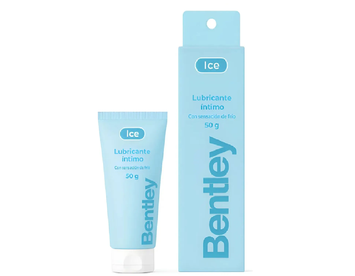 Bentley Gel Lubricante Íntimo Ice 50g Efecto Frío