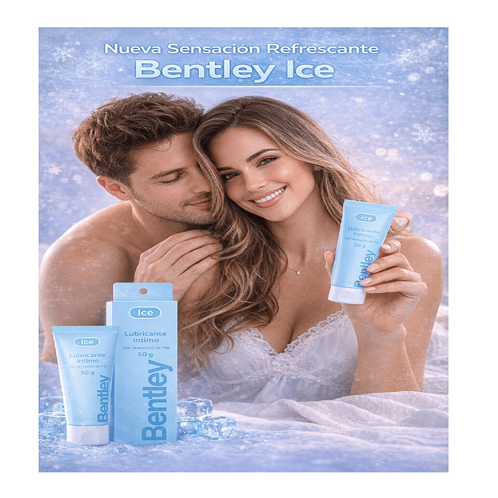 Bentley Gel Lubricante Intimo Ice 50g Pack x2 5