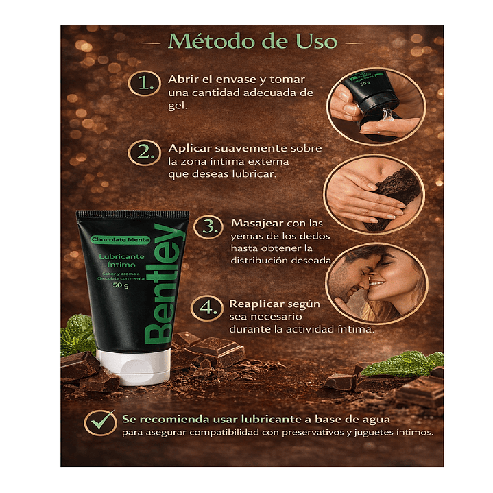  BENTLEY GEL LUBRI CHOCOLATE MENTA 50 G 5