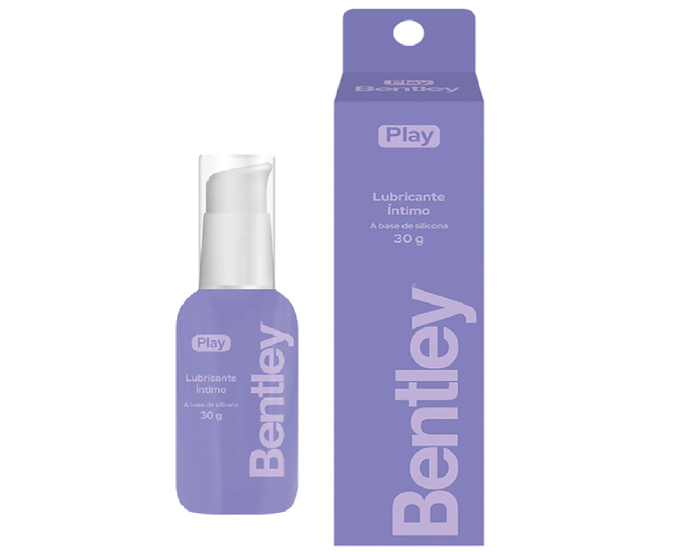 Bentley Gel Lubricante Íntimo Play Base Agua 50g