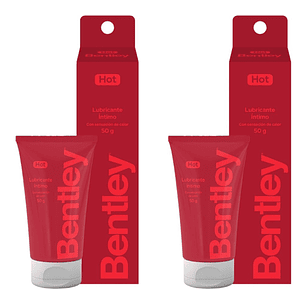 Bentley Gel Lubricante Intimo Hot 50g Pack x2