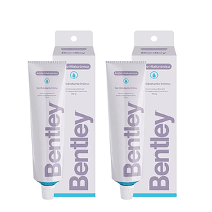 Gel Hidratante Clinic Acido Hialurónico Bentley 50gr Pack x2
