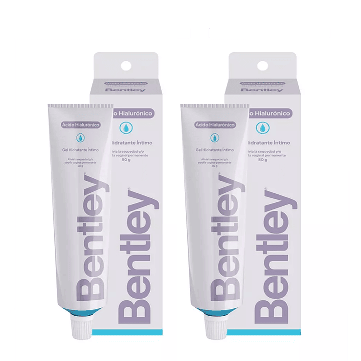 Gel Hidratante Clinic Acido Hialurónico Bentley 50gr Pack x2 1