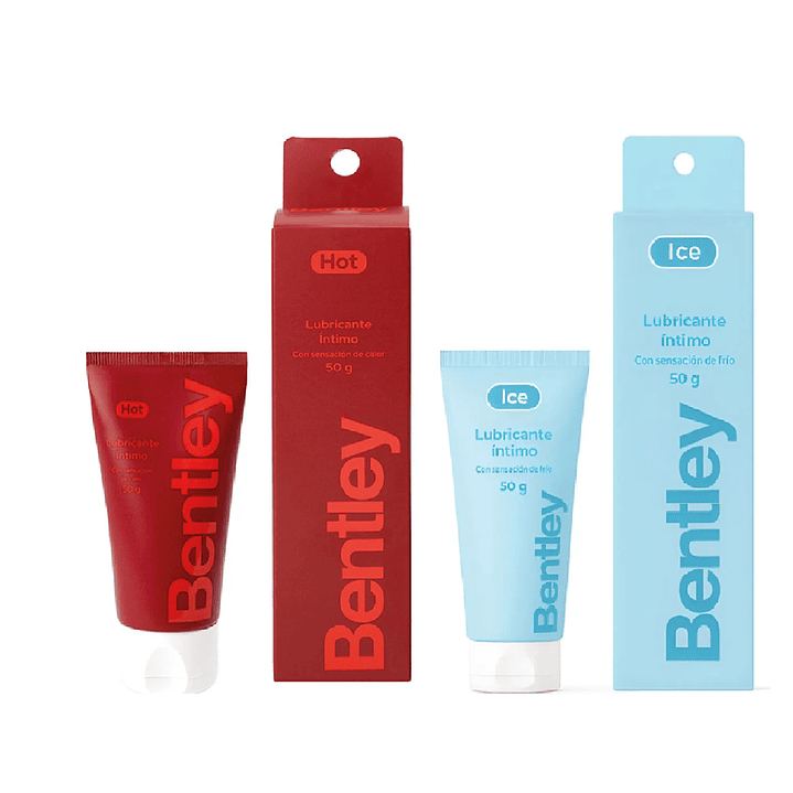 Bentley Gel Lubricante Intimo Hot 50g + Intimo Ice 50g 1