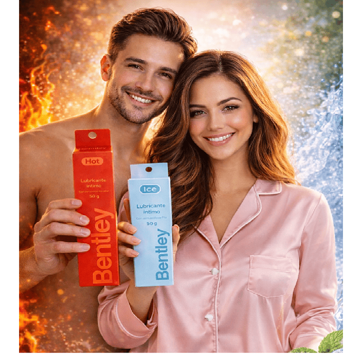 Bentley Gel Lubricante Intimo Hot 50g + Intimo Ice 50g 5