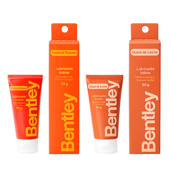 Bentley Gel Lubricante Tropical  50 Gr + Dulce De Leche 50 Gr  1