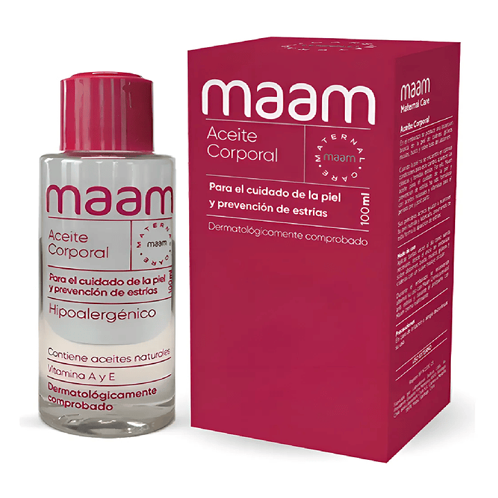 Maam Aceite Corporal Antiestrias 100ml 1