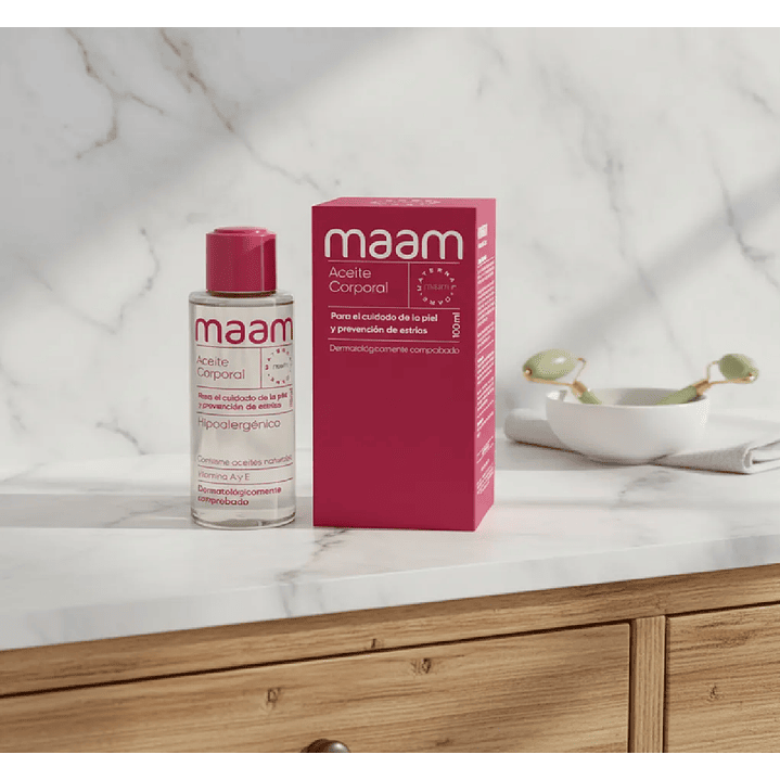 Maam Aceite Corporal Antiestrias 100ml 6